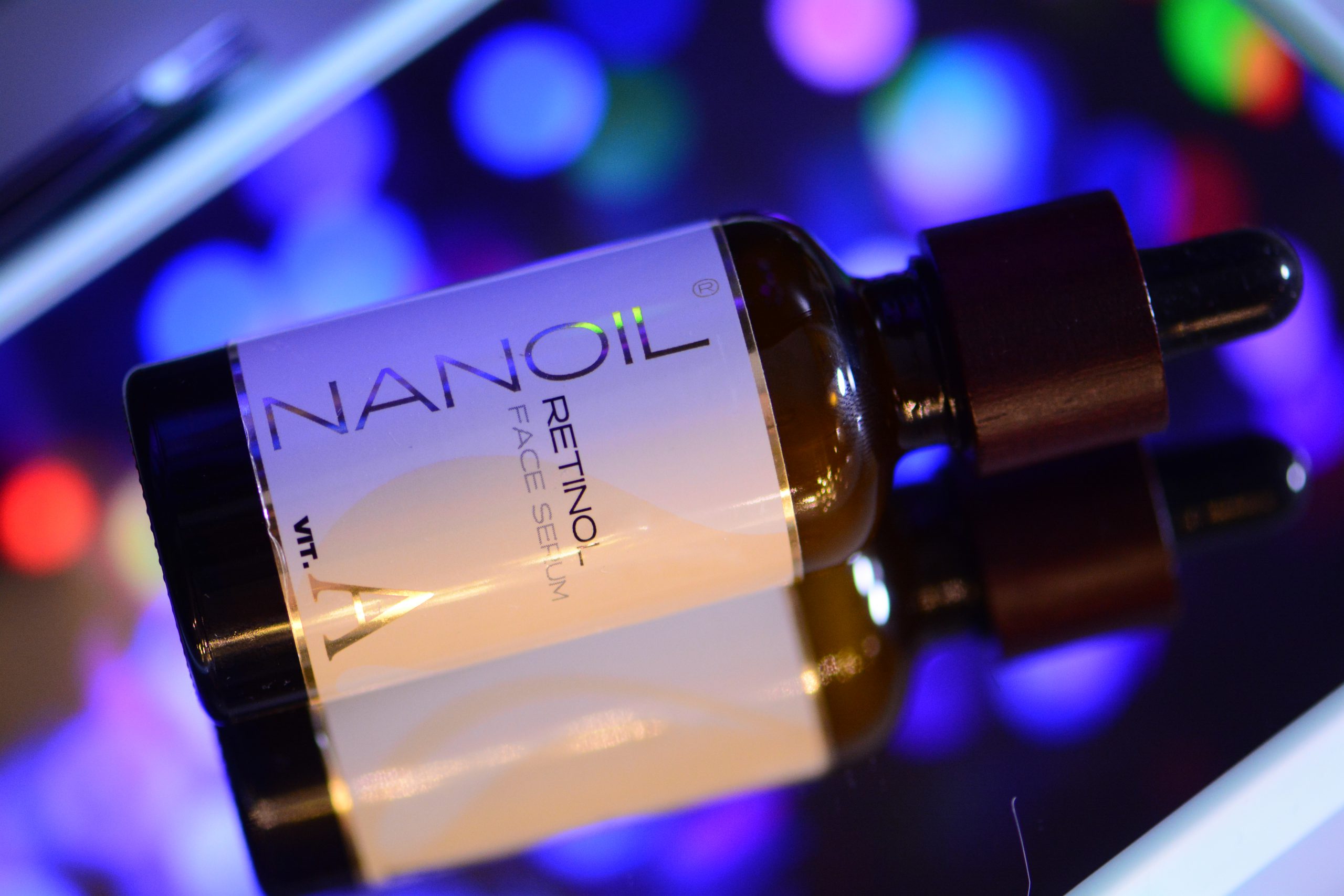 topbedømt retinol ansigtsserum Nanoil