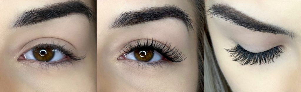 gør-det-selv vippe extensions klynge vipper